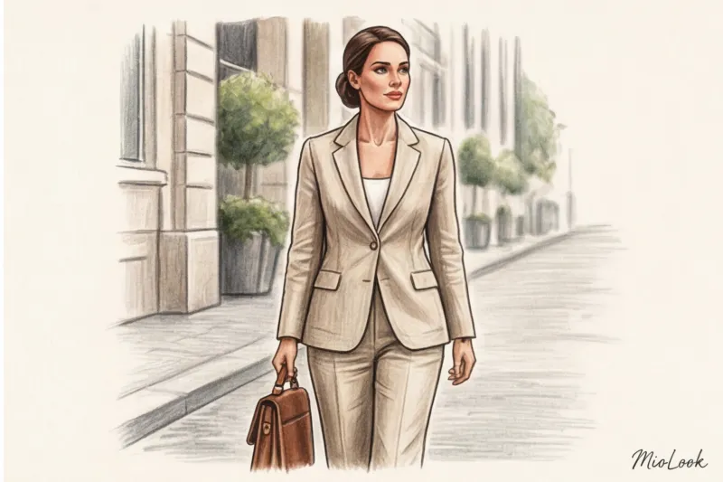 Ткани, которые не мнутся: из чего собрать гардероб для офиса и поездок - 6