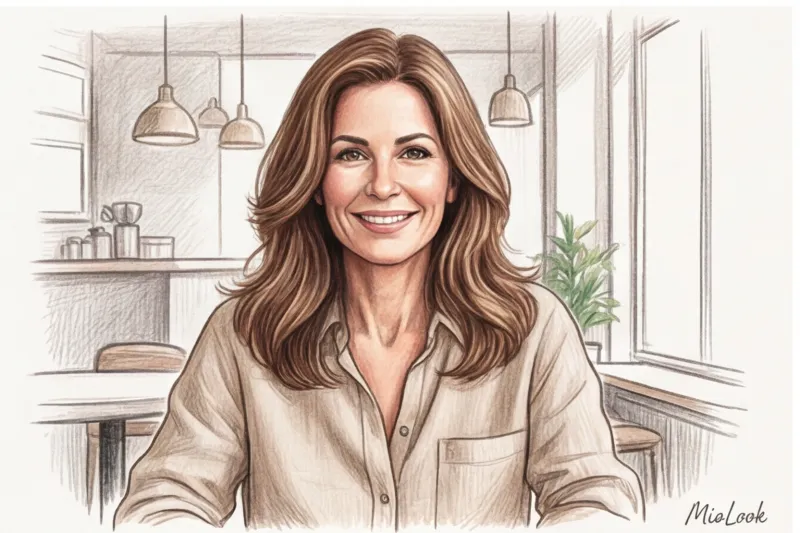 Омолаживающие стрижки для женщин 50 лет: тренды и нестареющая классика - 7