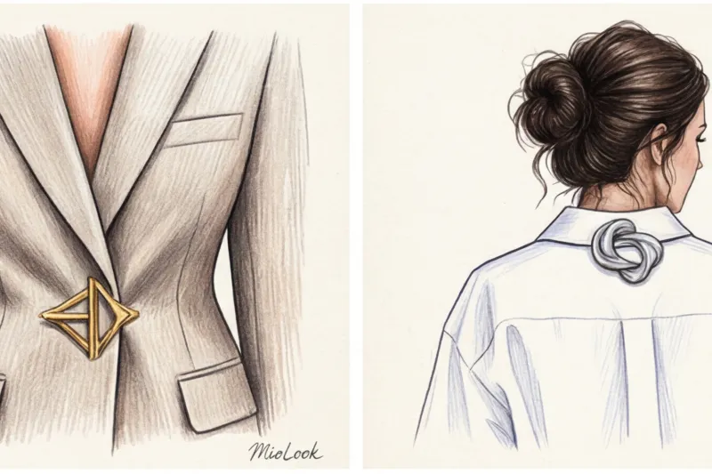 Как и с чем стильно носить брошь: актуальные советы - 8