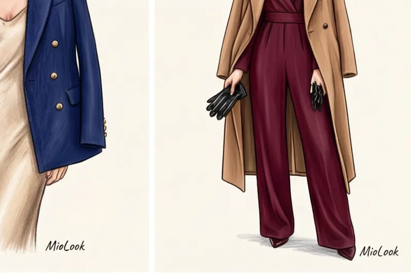 В чем пойти на свадьбу зимой: элегантность и тепло - 9