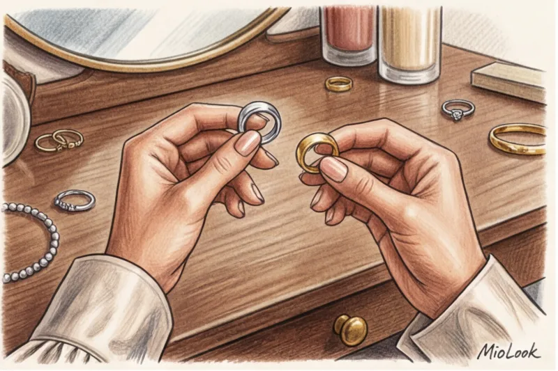 How to choose the color of jewelry metal: gold or silver?