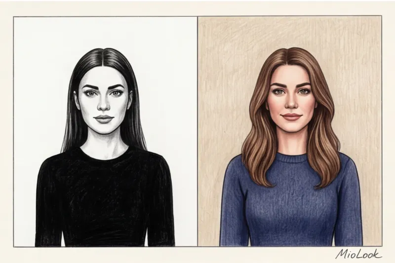 Как подобрать одежду под фон для видео, чтобы не сливаться со стеной - 8