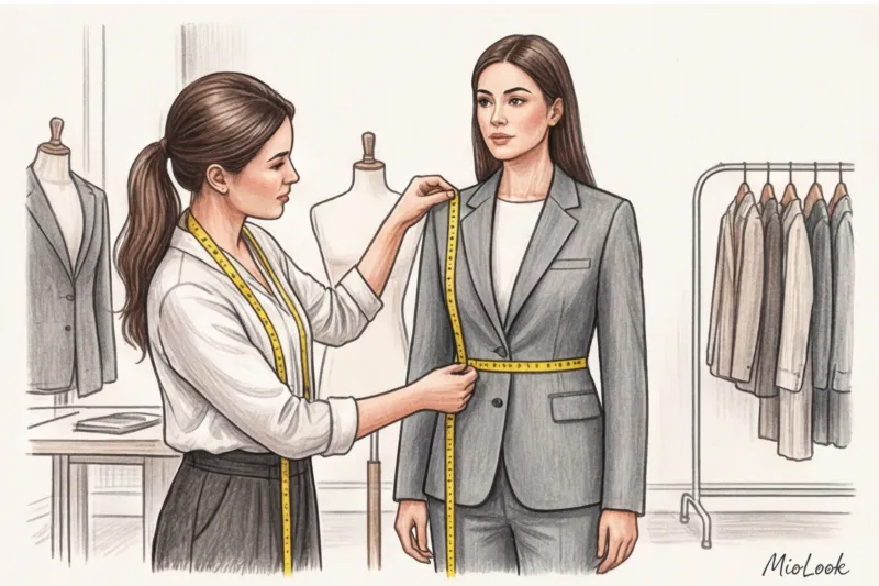 Офисный гардероб для роста до 160 см: костюмы, блузы и жакеты - 8