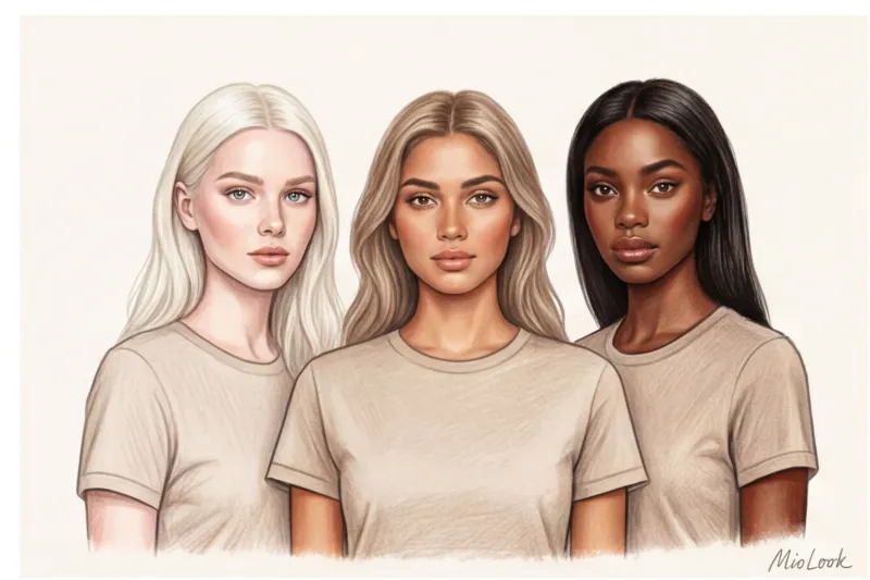 Низкая контрастность внешности: как выбрать одежду