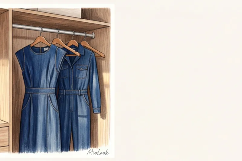 Джинсовые платья, рубашки и комбинезоны: альтернативы обычным джинсам - 6