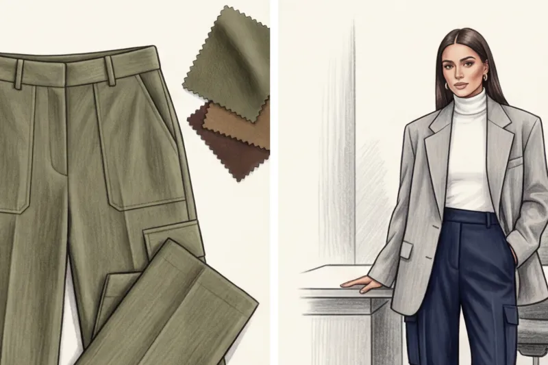 Брюки карго и стиль нулевых: адаптация Y2K трендов для закрытых образов - 2