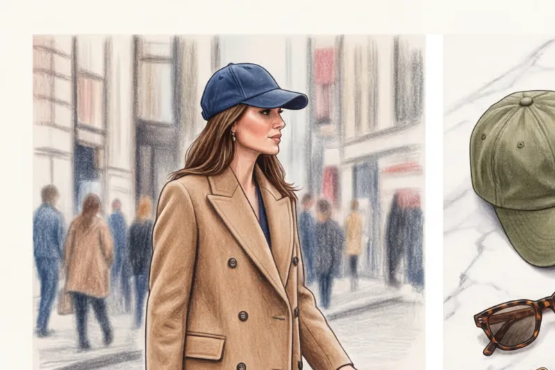 How to Wear a Baseball Cap with a Coat for a Sporty Chic Look