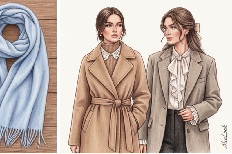 Уютная романтика: как носить стиль Coquette и Balletcore осенью и зимой - 3