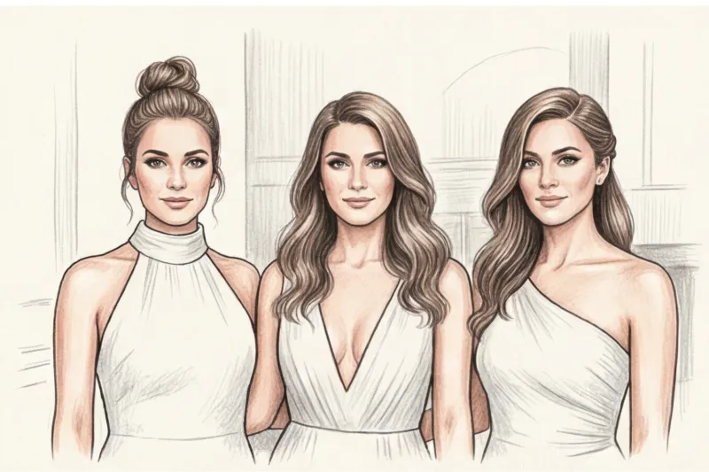 Стильные прически на свадьбу для гостей - 2