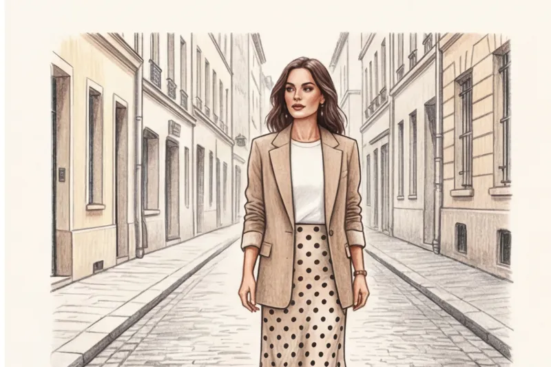 Принты для невысоких: полоска, горошек и цветы - 3