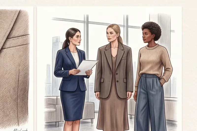 Деловой гардероб и офисная капсула: стильные образы для работы - 3