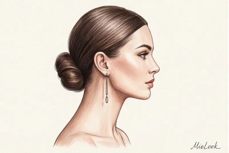 Как визуально удлинить шею: горловины, украшения и прически - 4