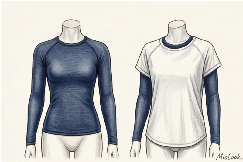 Женские рашгарды в скромной моде: как использовать компрессионную базу - 9