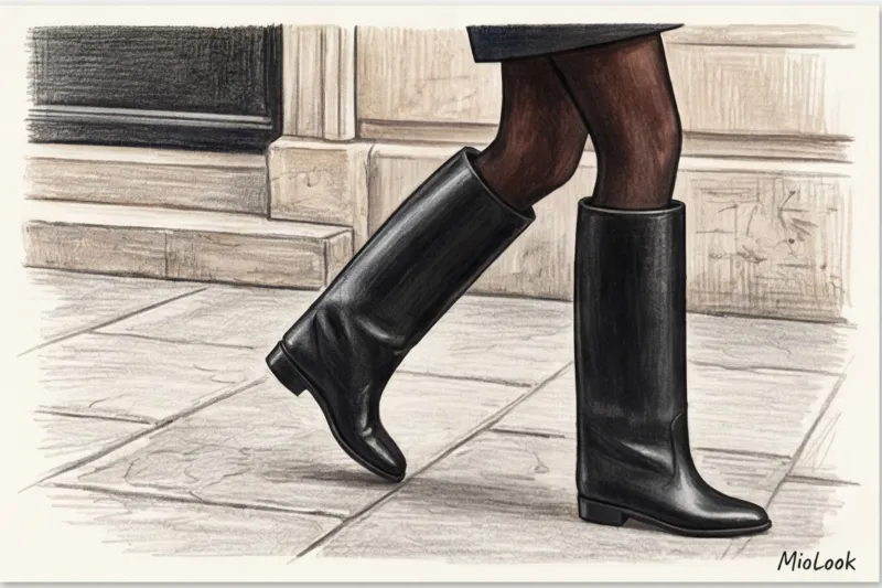 Как скрыть кривизну ног: подбираем идеальные брюки, юбки и обувь - 5