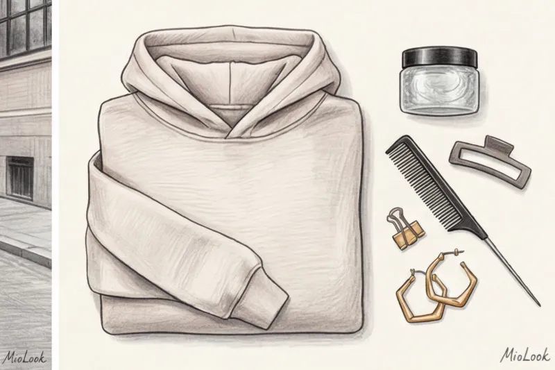 Прически под худи и оверсайз: стильные укладки для объемной одежды - 6