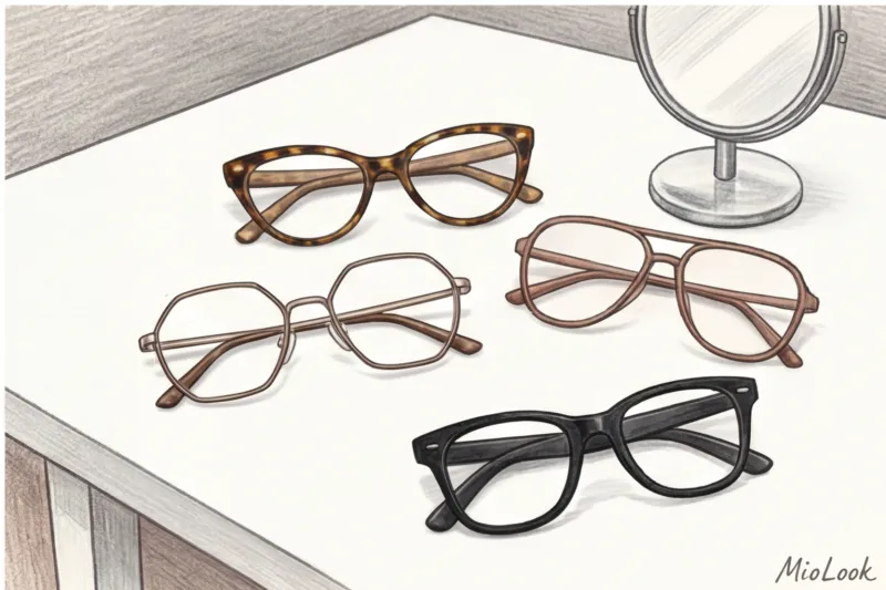 Идеальные очки для круглого лица: какие оправы визуально стройнят - 9