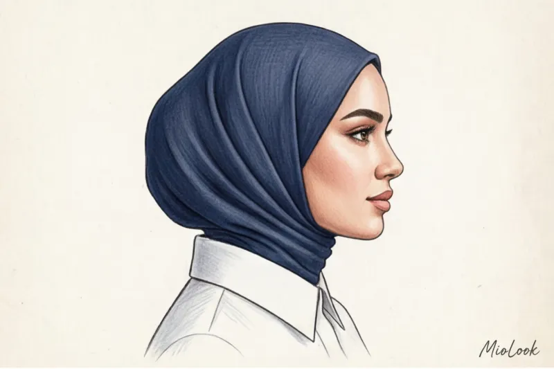 Хиджаб в корпоративной среде: как красиво и строго повязать платок в офис - 2