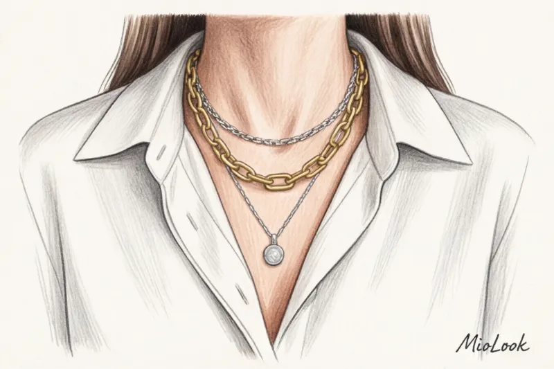 Как правильно сочетать золото и серебро в одном образе - 2