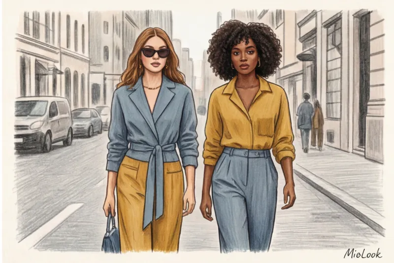 Как использовать цветовой круг Иттена при составлении гардероба - 6