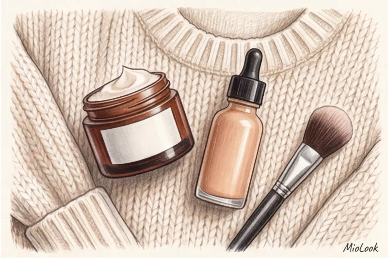 Зимний повседневный макияж: защита кожи и стойкость в холода - 3