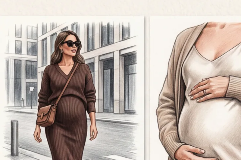 Максимальный комфорт: что носить в 3-м триместре беременности - 2