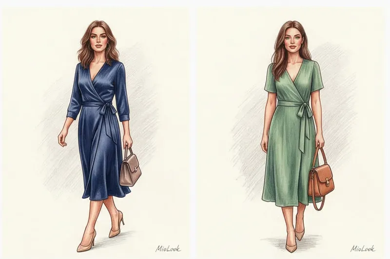 Платье с запахом - 2