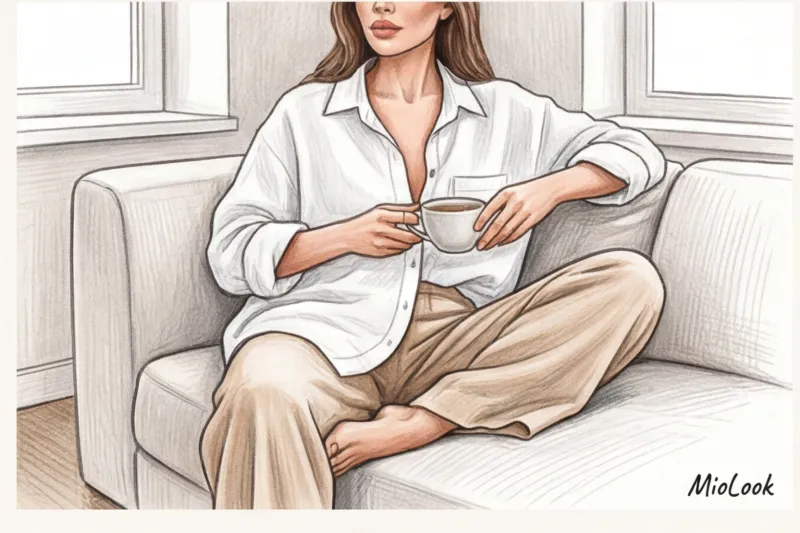 Летняя одежда для дома: дышащие ткани и легкие фасоны - 8