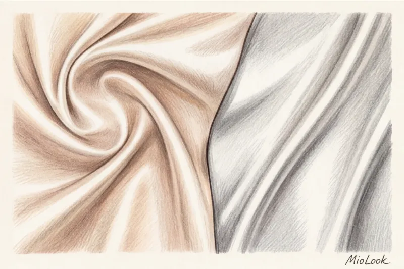 Натуральный шелк vs полиэстер: как распознать благородные ткани и ухаживать за деликатными фактурами - 8