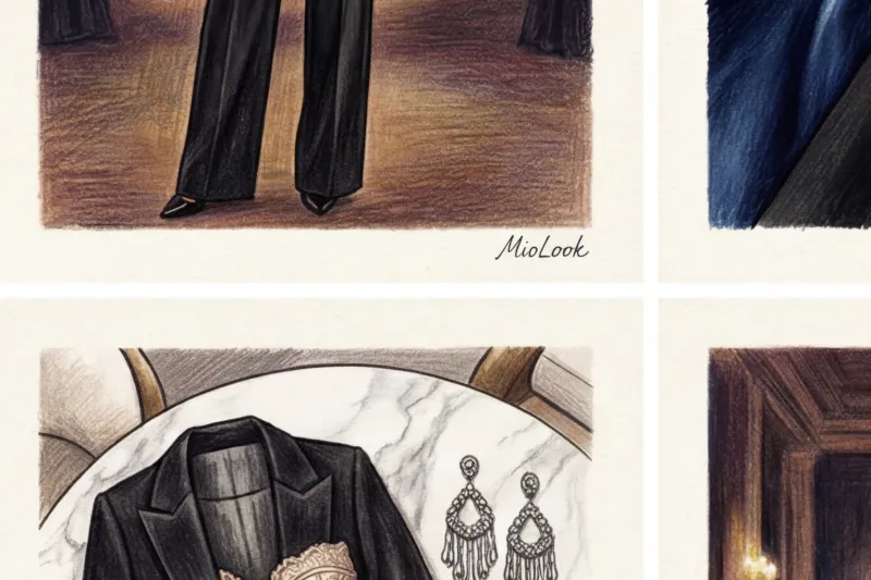 Вечерний брючный костюм: стильная альтернатива платью на праздник - 4