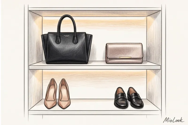 Королевская обувь и сумки: от нюдовых лодочек до правильных клатчей - 6