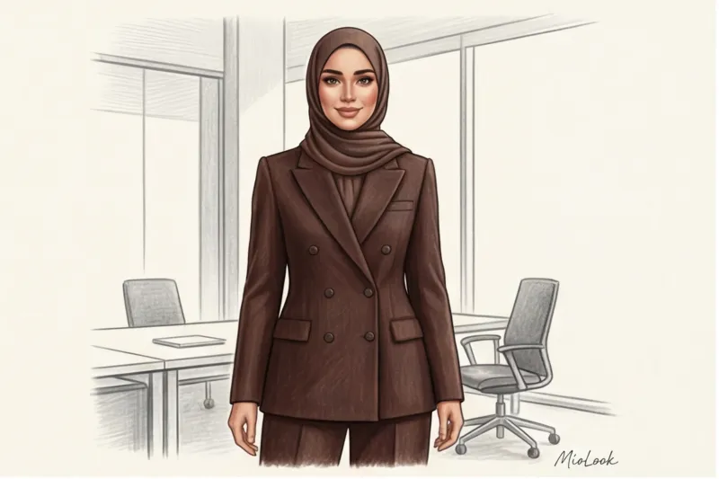 The Best Business Attire Colors for Muslim Women