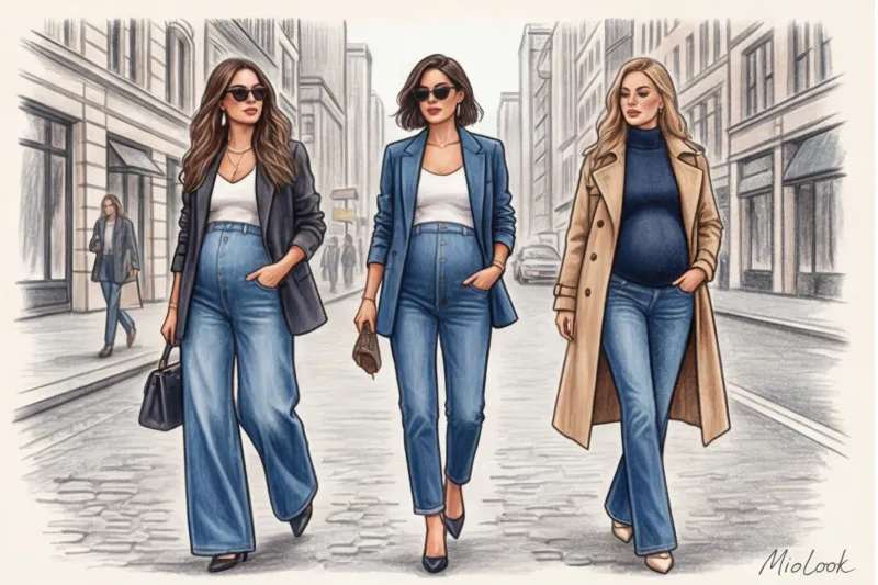 Гайд по джинсам для беременных: как выбрать идеальную посадку - 4