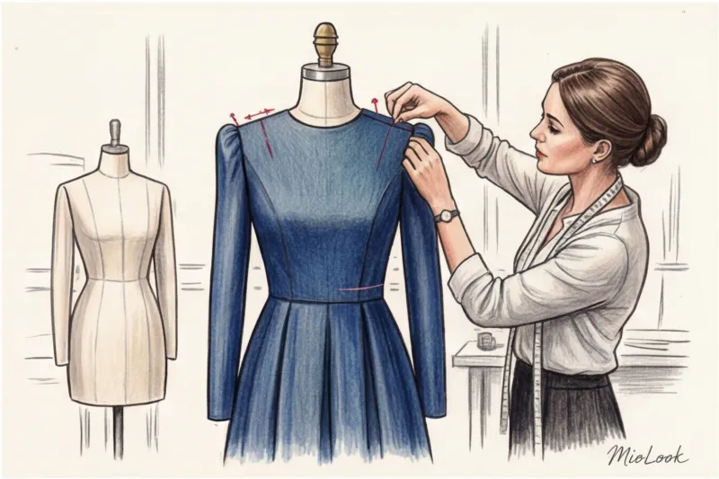 Закрытые вечерние платья в пол: секреты создания королевского силуэта - 6