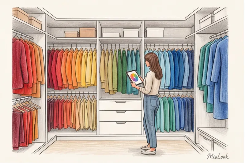 Колірне коло Іттена в одязі: як поєднувати кольори