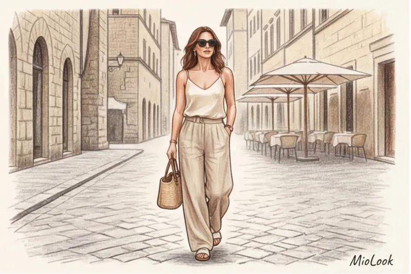 Літній гардероб для жінки 40 років: капсула для міста.