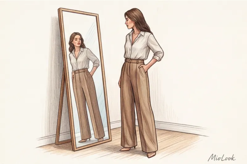 Как выглядеть стройнее: 10 оптических иллюзий в одежде - 8