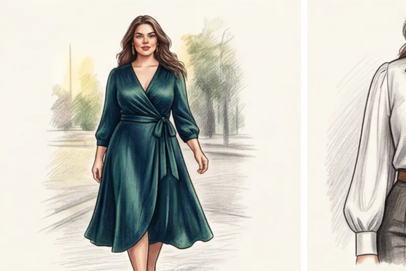 Базовый гардероб для полной фигуры «груша»: балансируем бедра - 4