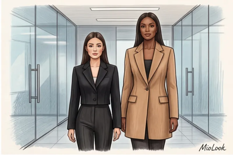 Как выбрать базовый пиджак или жакет с учетом пропорций фигуры - 3