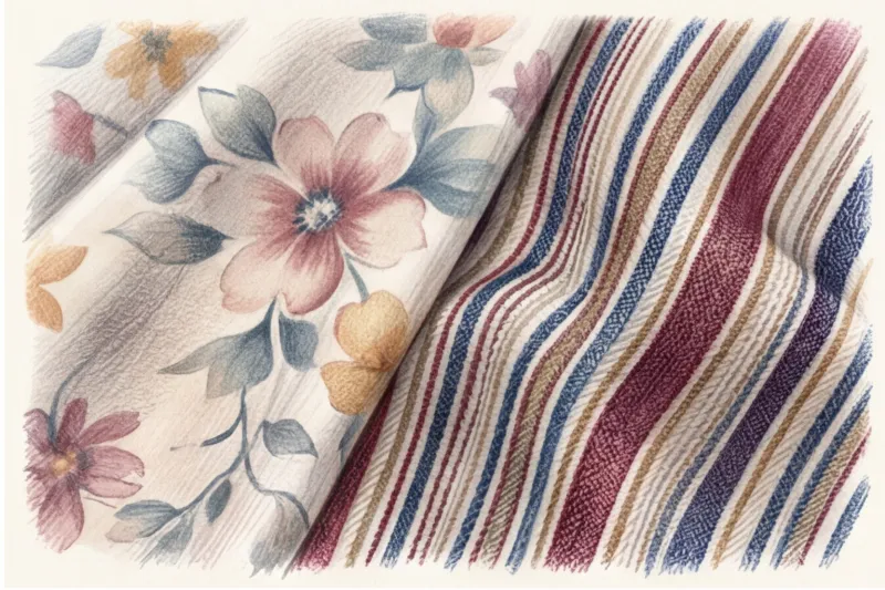 Сочетание принтов и однотонных вещей в капсульном гардеробе - 3