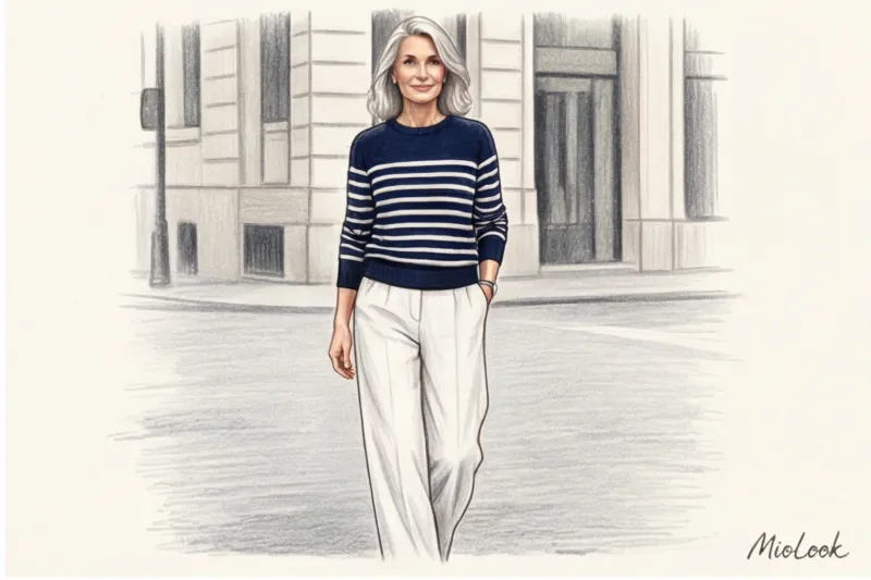 Какие принты носить после 40: леопард, горох, полоска - 3