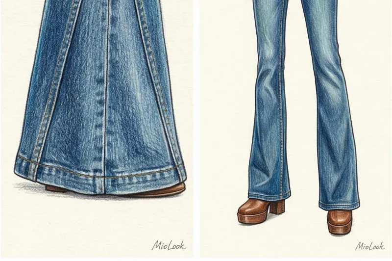 Брюки-клеш - 3