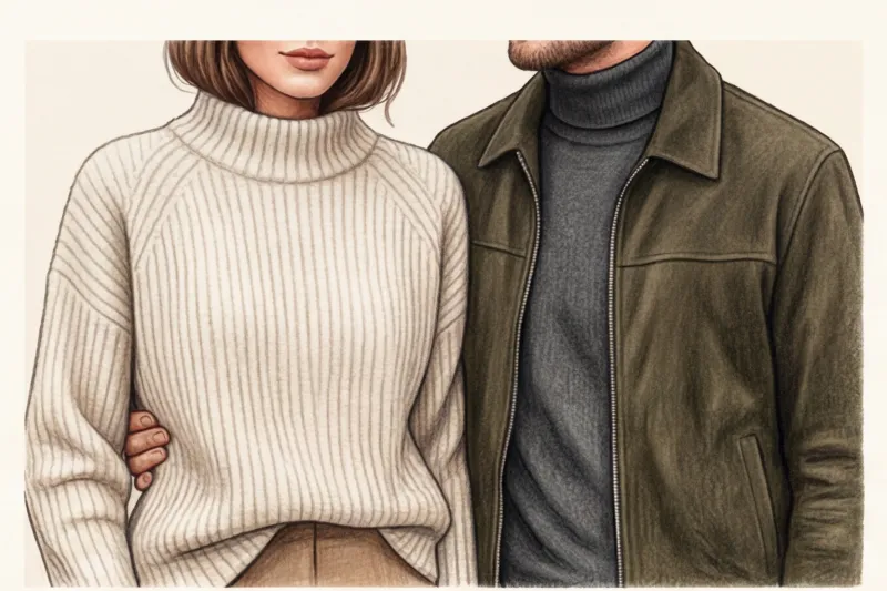 Повседневный couple look: как стильно одеваться паре каждый день - 2