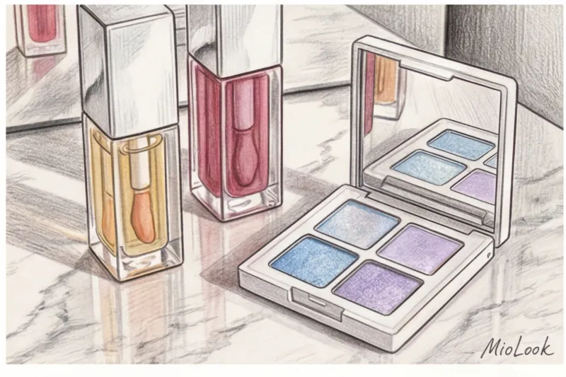 Блеск для губ и цветные тени: как сделать современный макияж Y2K - 7