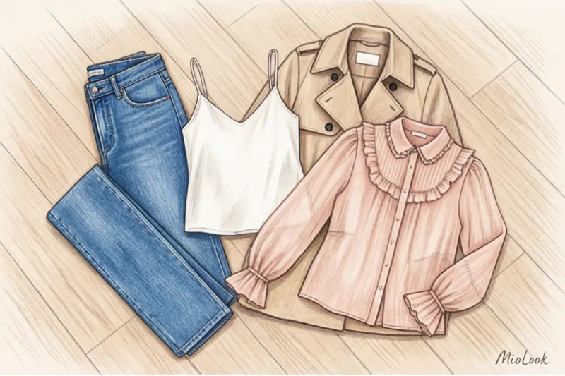 Романтический стиль в капсуле: как гармонично носить рюши и цветочный принт - 2