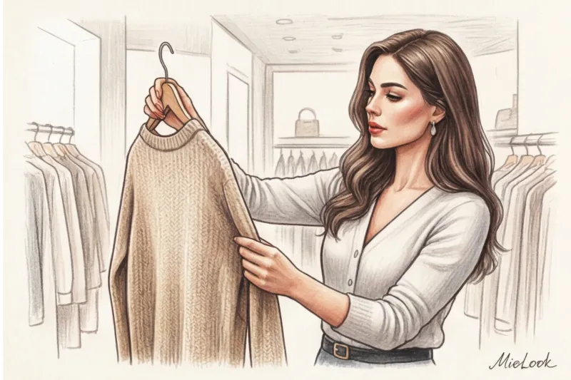 Как отличить настоящий кашемир от подделки при покупке - 6