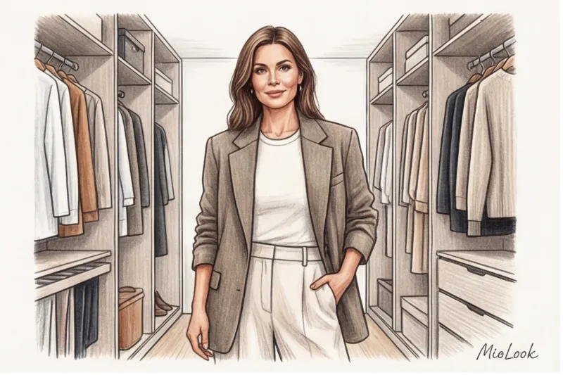 A Basic Wardrobe for a 40-Year-Old Woman: A List for Every Day