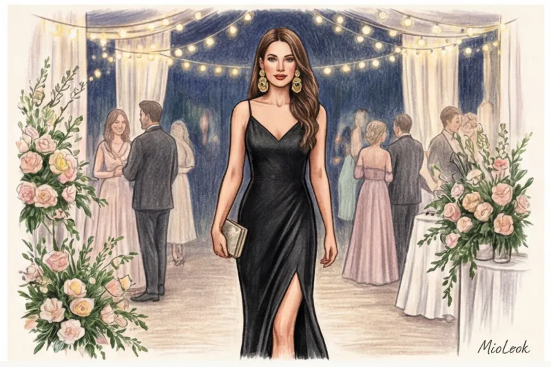 Можно ли надеть черное или красное платье на свадьбу? - 8