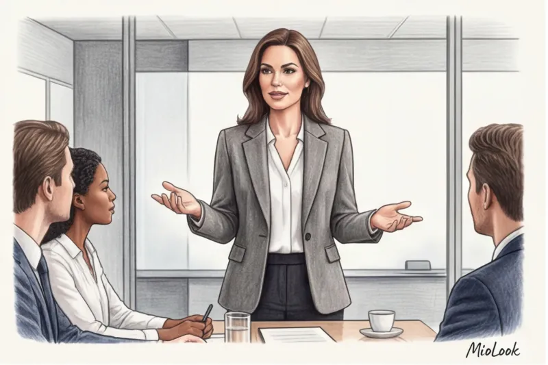 Принты в деловой одежде: правила строгого дресс-кода