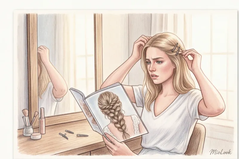 How to choose a wedding hairstyle online with AI