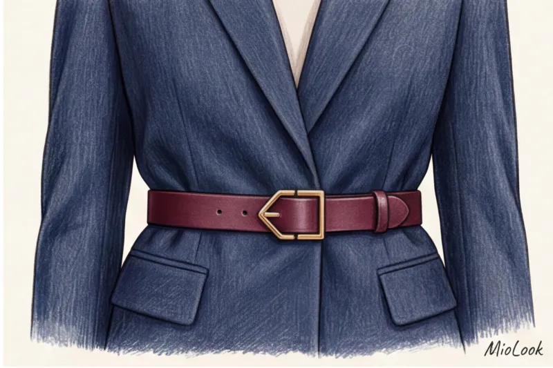Ремень поверх жакета: как создать стильный силуэт - 3